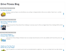 Tablet Screenshot of drivefitness.blogspot.com