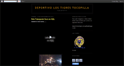 Desktop Screenshot of deportivolostigres.blogspot.com