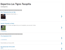 Tablet Screenshot of deportivolostigres.blogspot.com