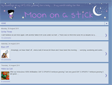 Tablet Screenshot of moononstick.blogspot.com