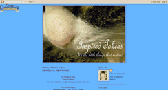 Desktop Screenshot of inspiredtokens.blogspot.com