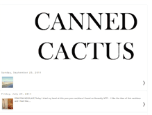 Tablet Screenshot of cannedcactus.blogspot.com