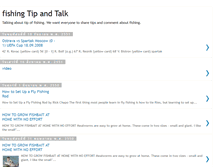 Tablet Screenshot of fishingtip-talk.blogspot.com