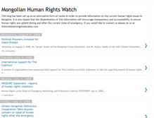 Tablet Screenshot of mongolianhumanrightswatch.blogspot.com