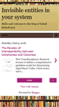 Mobile Screenshot of invisibleentities.blogspot.com