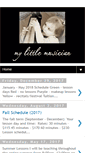 Mobile Screenshot of mylittlemusician.blogspot.com