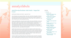 Desktop Screenshot of annalysfabula.blogspot.com