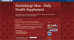 Desktop Screenshot of nutricharge.blogspot.com