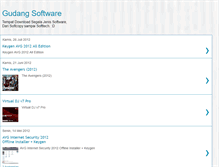 Tablet Screenshot of gudangsoftwarebaru.blogspot.com