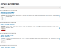 Tablet Screenshot of gendutgelindingan.blogspot.com