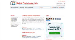 Desktop Screenshot of digital-photography-hub.blogspot.com
