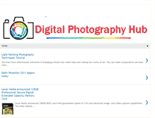 Tablet Screenshot of digital-photography-hub.blogspot.com