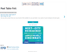 Tablet Screenshot of pooltablefelt.blogspot.com