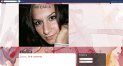 Desktop Screenshot of dariahornoiu.blogspot.com