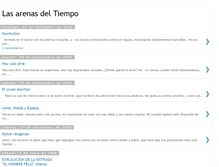 Tablet Screenshot of lasarenasdeltiempo.blogspot.com