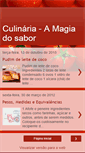 Mobile Screenshot of culinaria-amagiadosabor.blogspot.com