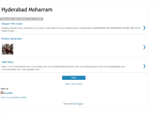 Tablet Screenshot of hyderabadmoharram.blogspot.com