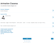 Tablet Screenshot of animation-classesss.blogspot.com