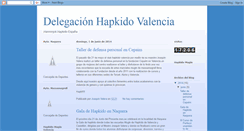Desktop Screenshot of clubhapkidovalencia.blogspot.com