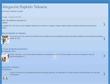 Tablet Screenshot of clubhapkidovalencia.blogspot.com