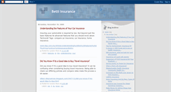 Desktop Screenshot of bettiinsurance.blogspot.com