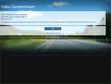 Tablet Screenshot of cebu-condo.blogspot.com