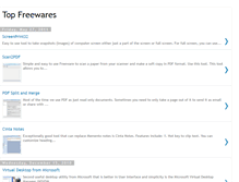 Tablet Screenshot of productivityfreewares.blogspot.com