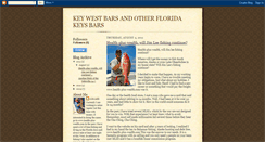 Desktop Screenshot of keywestbars.blogspot.com
