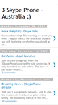 Mobile Screenshot of 3skype.blogspot.com