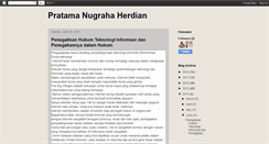 Desktop Screenshot of pratamaherdian.blogspot.com