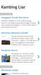 Mobile Screenshot of kambingliar.blogspot.com