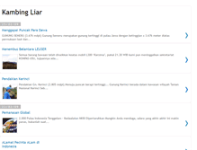 Tablet Screenshot of kambingliar.blogspot.com