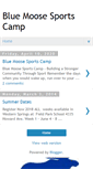 Mobile Screenshot of bluemoosesportscamp.blogspot.com
