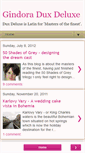 Mobile Screenshot of gindoraduxdeluxe.blogspot.com