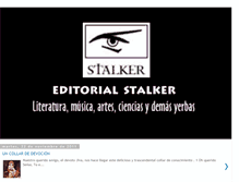 Tablet Screenshot of editorialstalker.blogspot.com