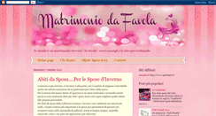 Desktop Screenshot of matrimoniodafavolasicilia.blogspot.com