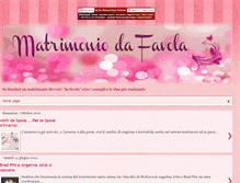 Tablet Screenshot of matrimoniodafavolasicilia.blogspot.com