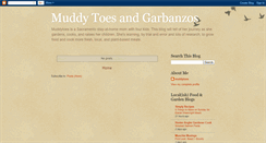 Desktop Screenshot of muddytoesandgarbanzos.blogspot.com