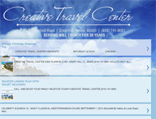 Tablet Screenshot of creativetravelcenter.blogspot.com