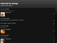 Tablet Screenshot of edmondlaidesign.blogspot.com