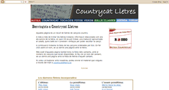 Desktop Screenshot of countrycatlletres.blogspot.com