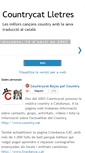 Mobile Screenshot of countrycatlletres.blogspot.com
