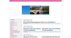 Desktop Screenshot of merdeinfrance.blogspot.com
