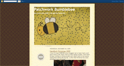 Desktop Screenshot of patchworkbumblebee.blogspot.com