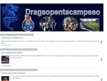 Tablet Screenshot of dragaopentacampeao.blogspot.com