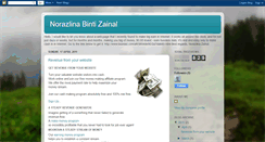 Desktop Screenshot of aboutnorazlina.blogspot.com