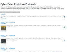 Tablet Screenshot of cyberfyberexhibitionpostcards.blogspot.com
