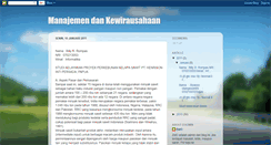 Desktop Screenshot of manajemen-kewirausahaan-789.blogspot.com