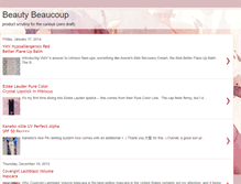 Tablet Screenshot of beautybeaucoup.blogspot.com