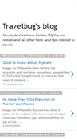 Mobile Screenshot of igotthetravelbug2009.blogspot.com